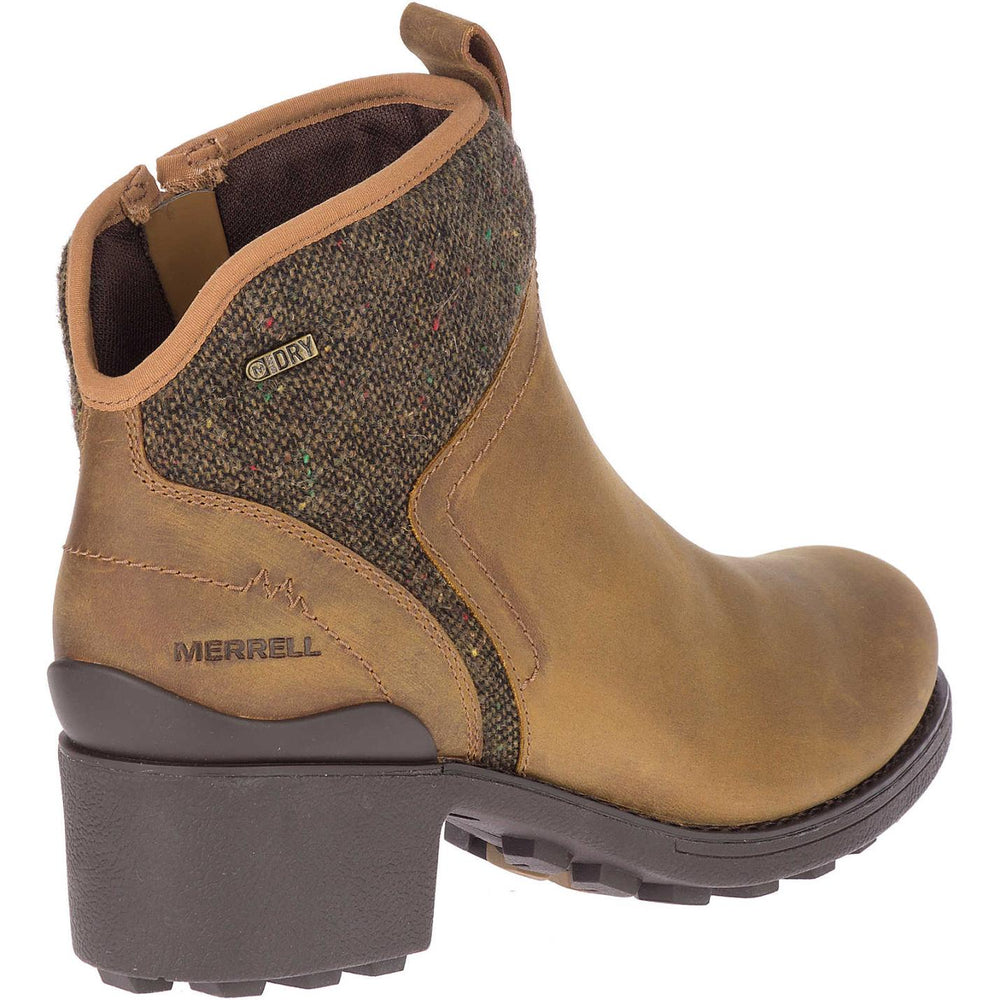 Women Chateau Ii Mid Pull Waterproof Nutmeg | Merrell Boots
