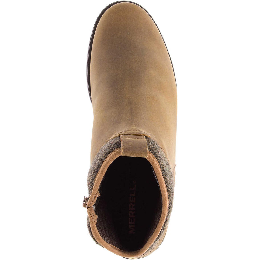Women Chateau Ii Mid Pull Waterproof Nutmeg | Merrell Boots