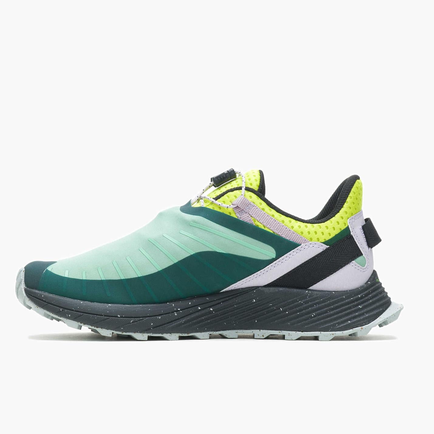 Women Embark Lace Shield Sneaker Jade | Merrell Slip-Ons