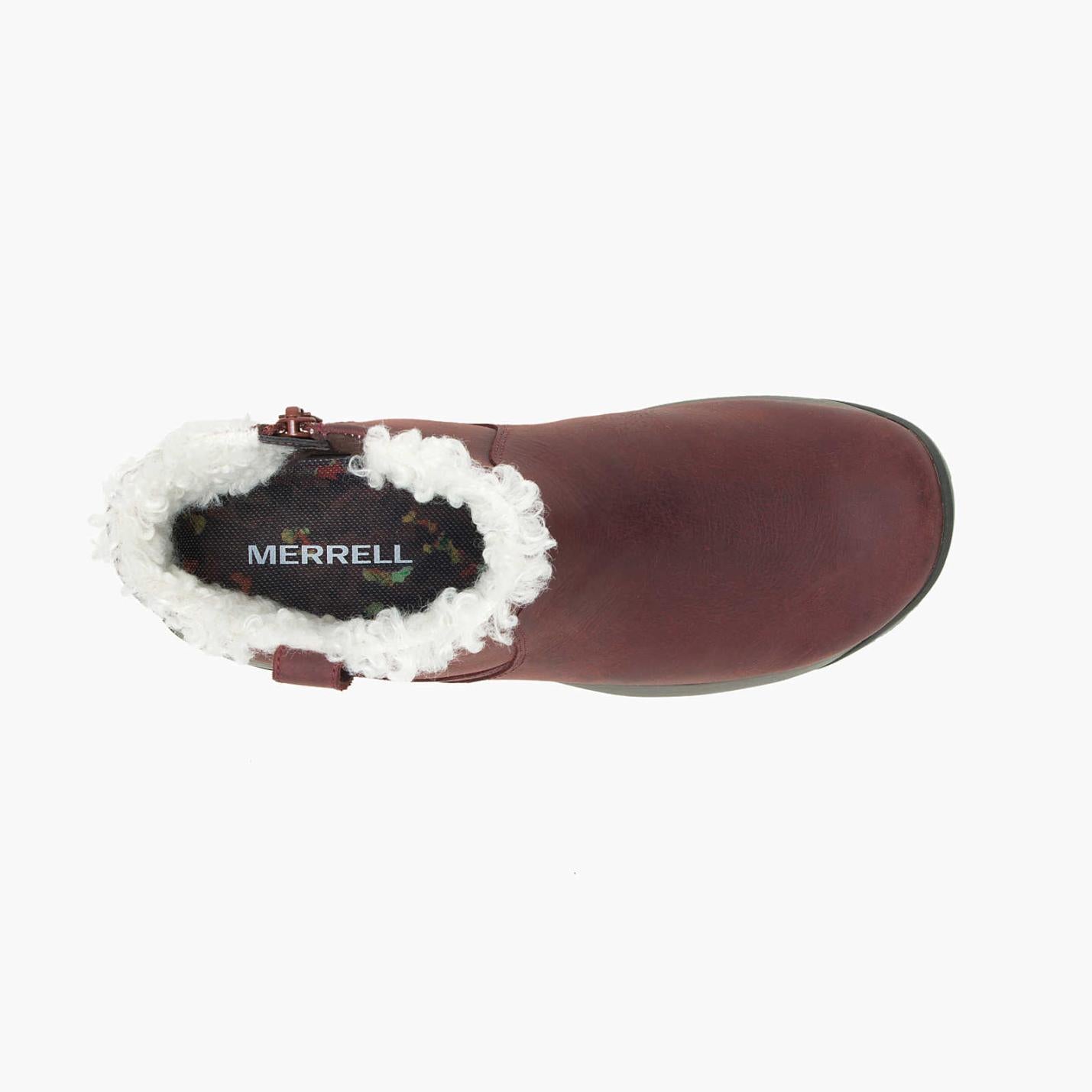 Women Encore 4 Bluff Zip Polar Waterproof Sable | Merrell Winter Boots