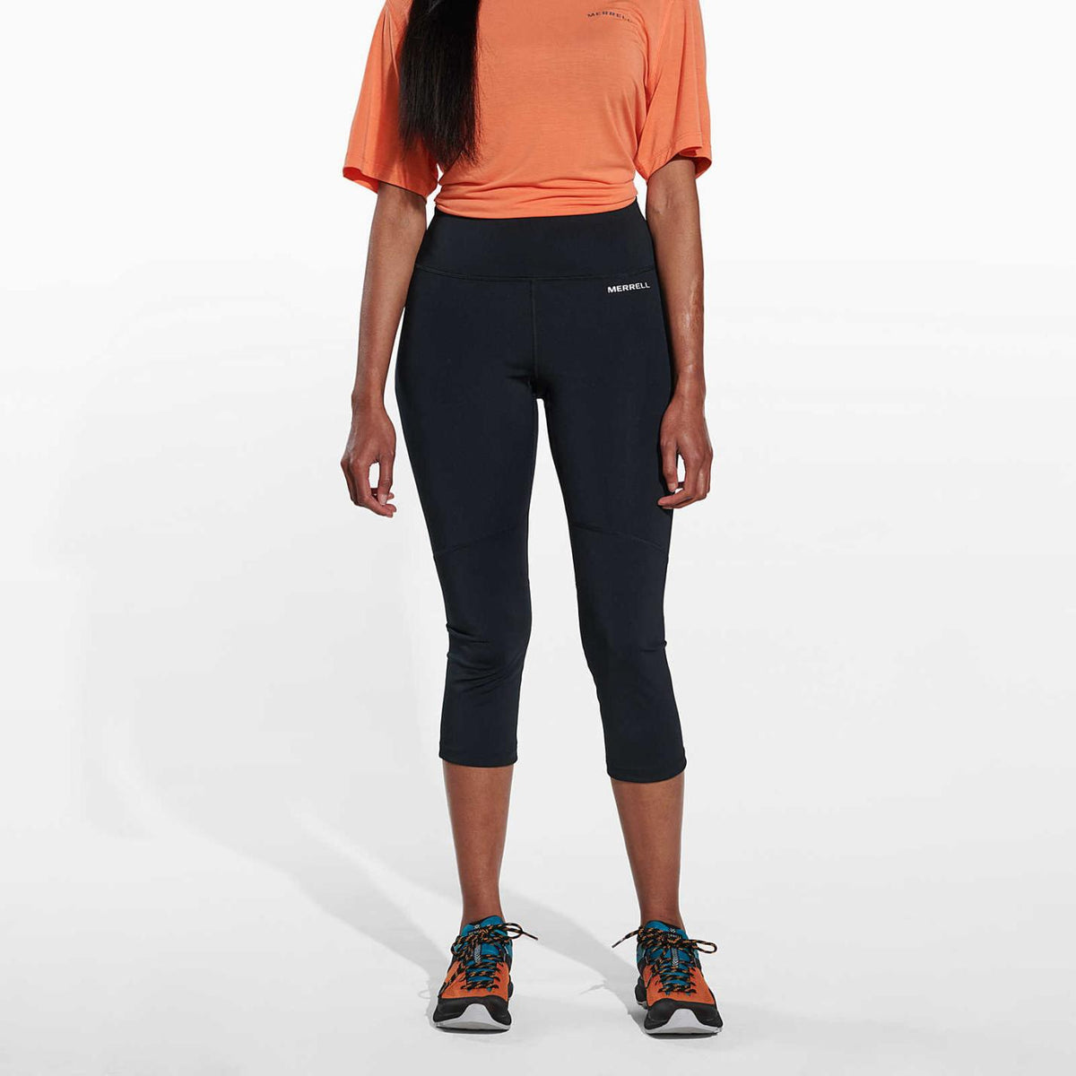 Women Ever Move Capri Black | Merrell Bottoms