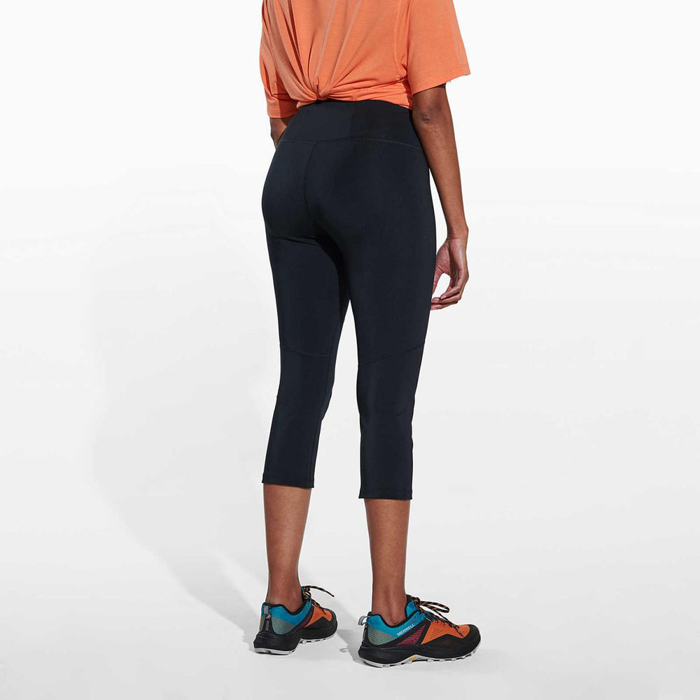 Women Ever Move Capri Black | Merrell Bottoms