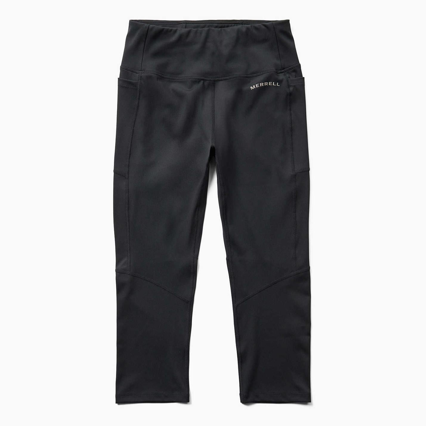 Women Ever Move Capri Black | Merrell Bottoms