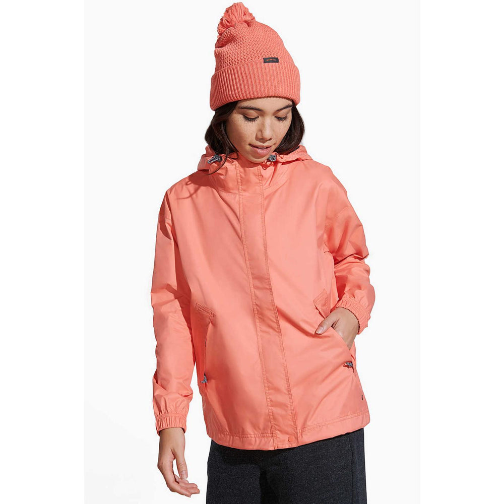 Women Fallon Rain Jacket Peach Echo | Merrell Outerwear