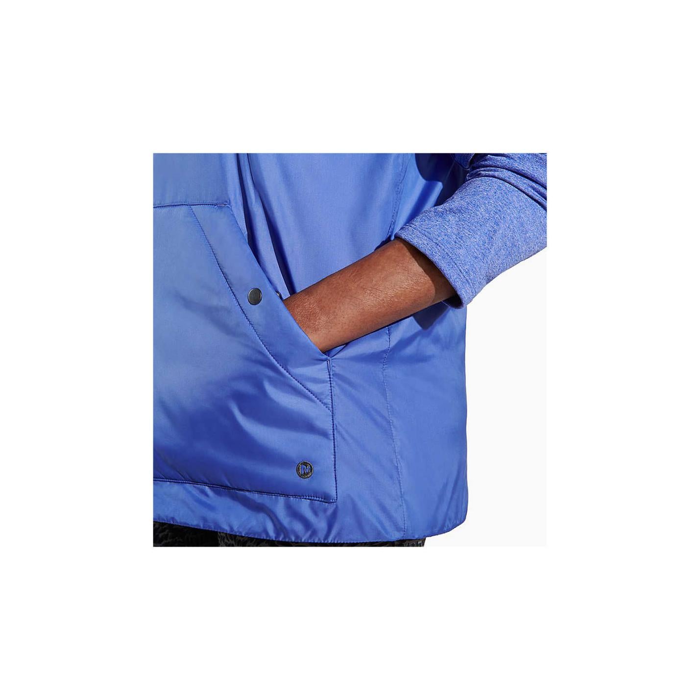 Women Geotex Insulated Vest Baja Blue | Merrell Tops