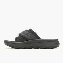 Women Hut Ultra Slide Black/black | Merrell Slip-Ons