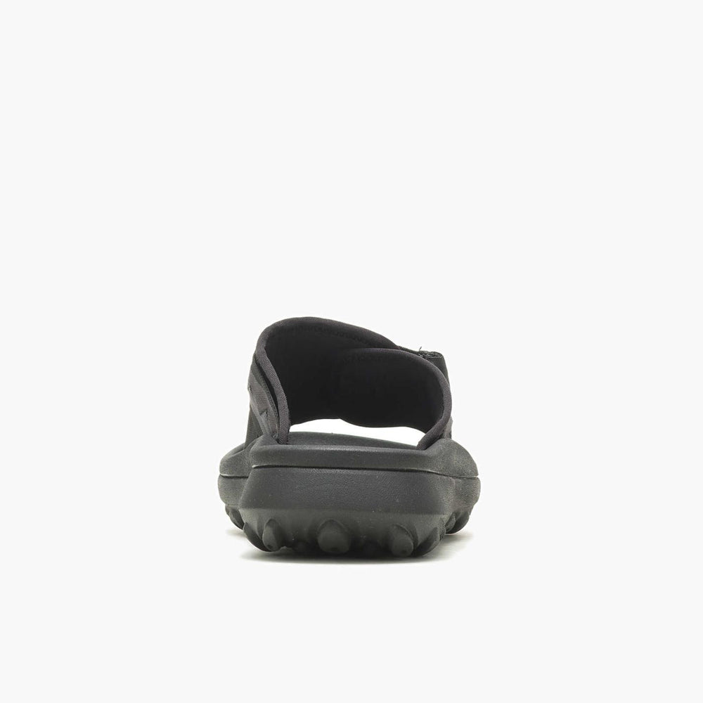 Women Hut Ultra Slide Black/black | Merrell Slip-Ons