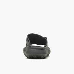 Women Hut Ultra Slide Black/black | Merrell Slip-Ons
