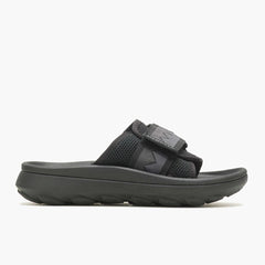 Women Hut Ultra Slide Black/black | Merrell Slip-Ons