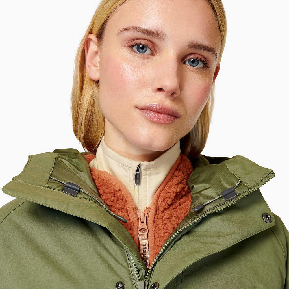 Women Kaidou Medium Weight Insulated Parka Lichen | Merrell Outerwear