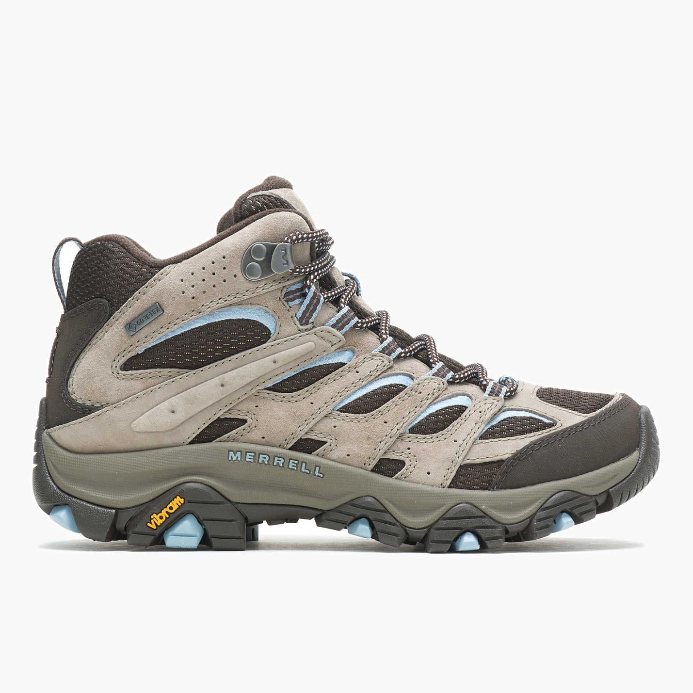 Women Moab 3 Mid Gore-Tex® Wide Width Brindle | Merrell Boots
