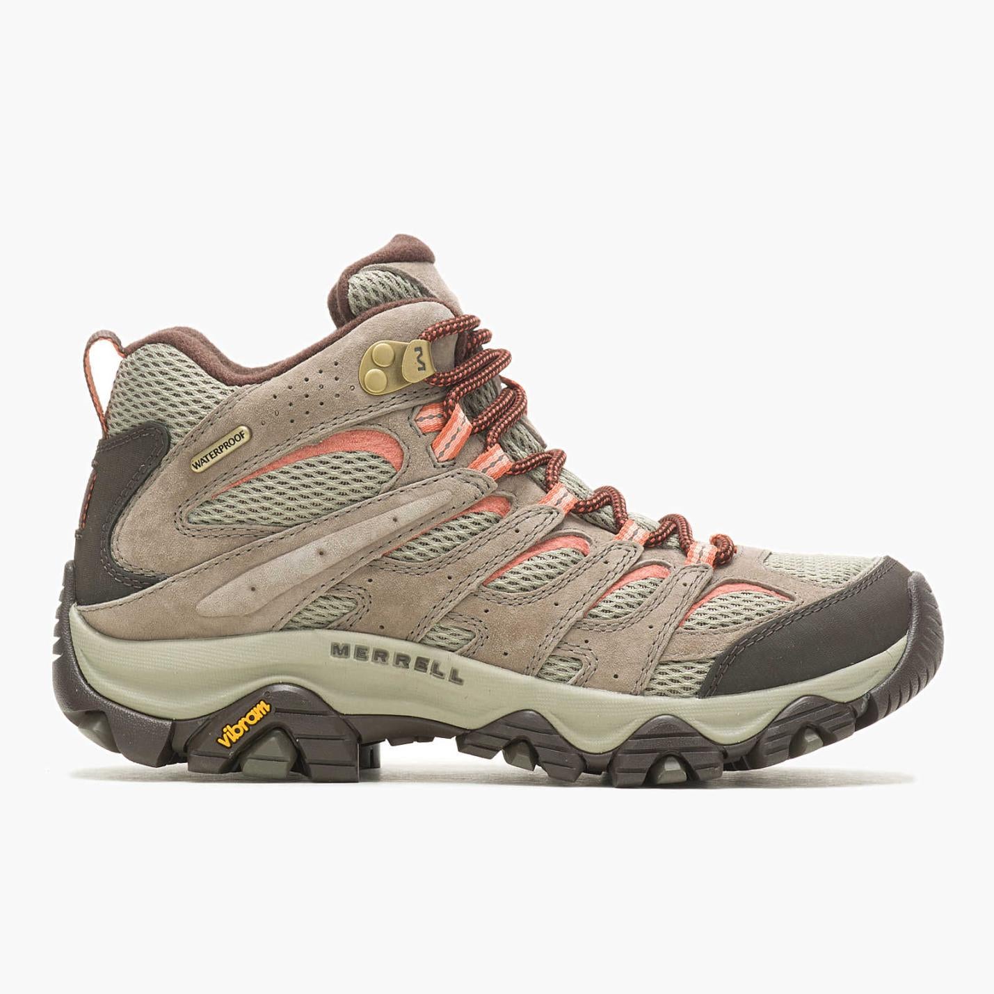 Women Moab 3 Mid Waterproof Bungee Cord | Merrell Boots