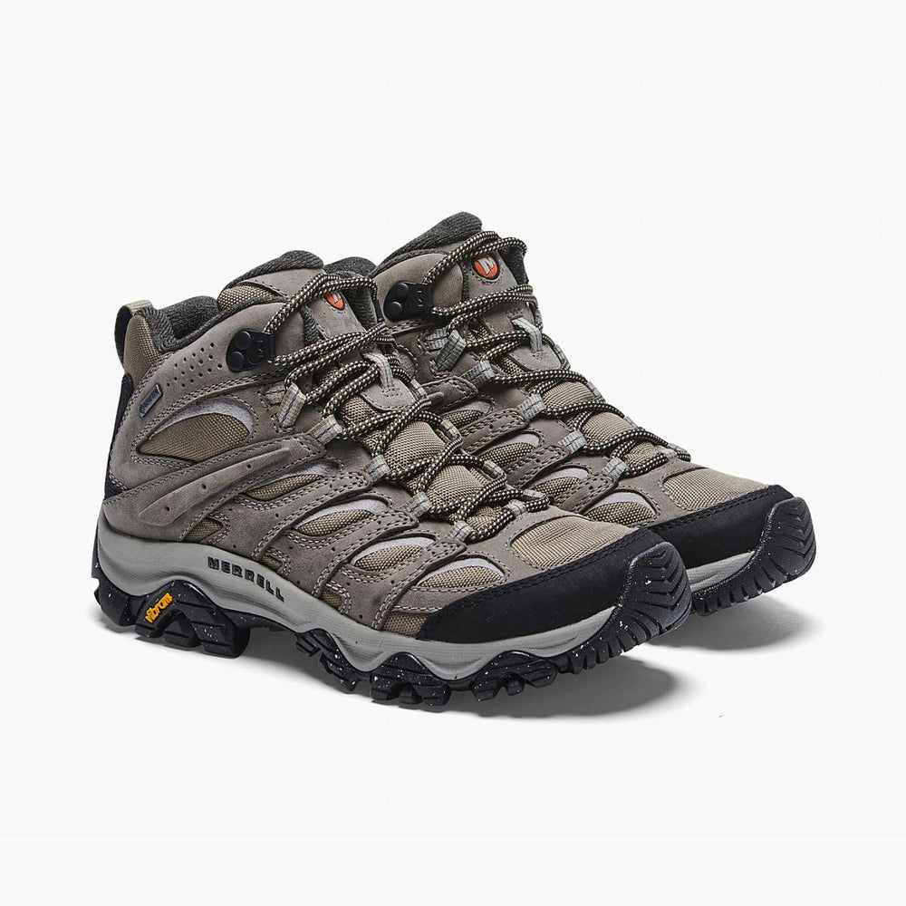 Women Moab 3 Smooth Mid Gore-Tex® Brindle | Merrell Boots