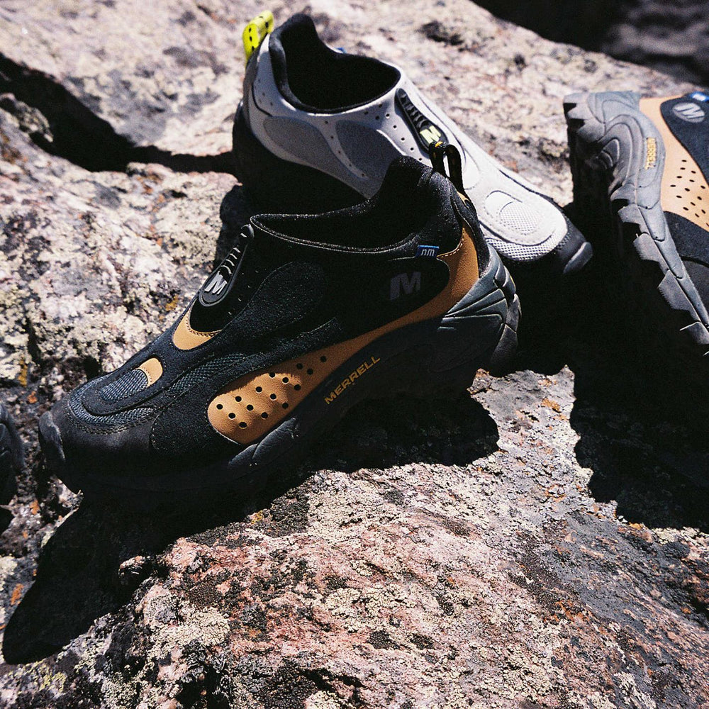 Women Moc Speed Streak Evo 1trl X Nicole Mclaughlin Black/amber | Merrell Slip-Ons