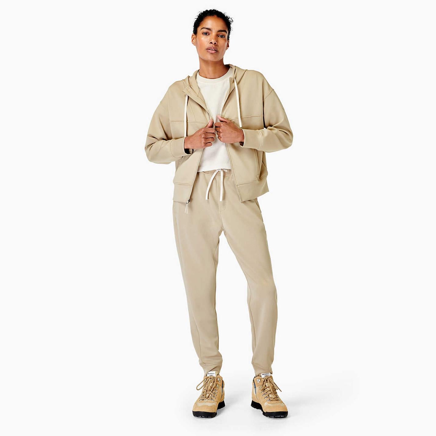 Women Momentum Hoody Aluminum | Merrell Tops