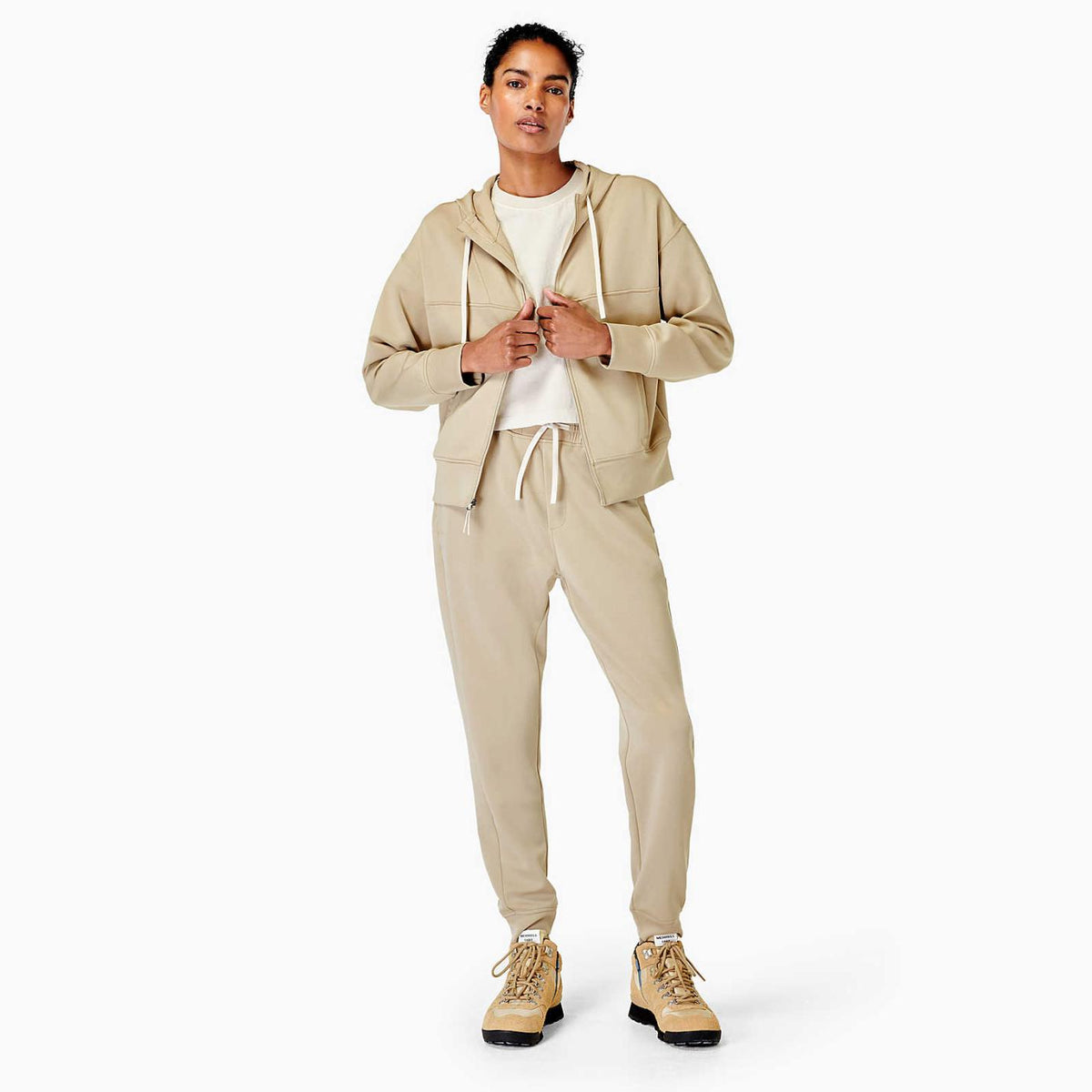 Women Momentum Hoody Aluminum | Merrell Tops