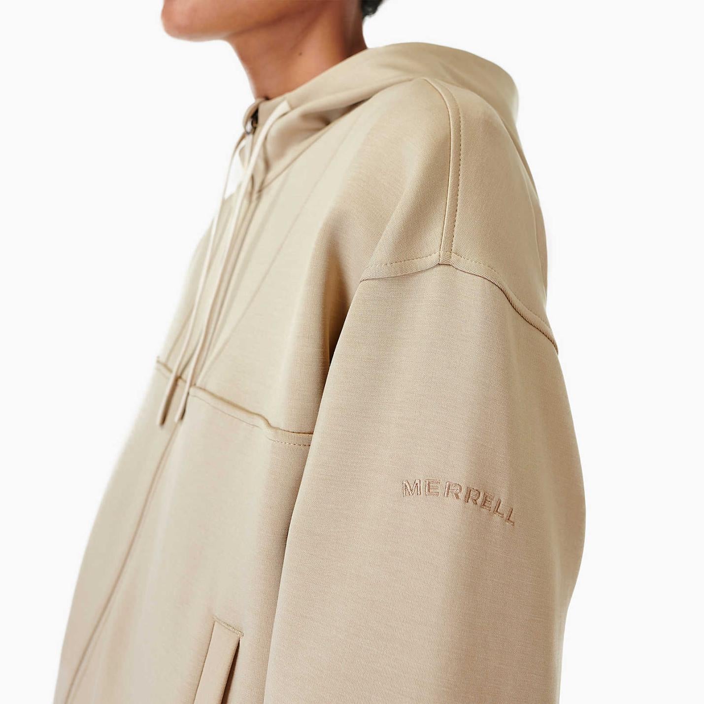 Women Momentum Hoody Aluminum | Merrell Tops