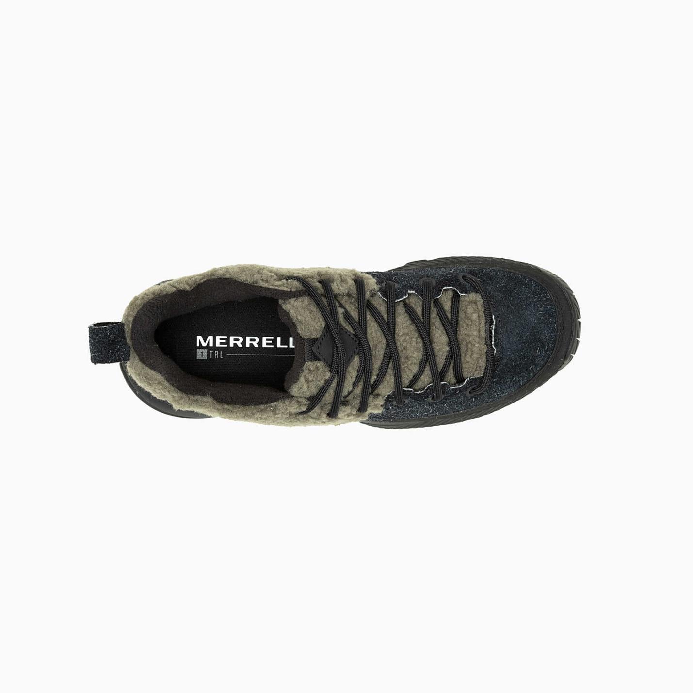 Women Mqm Ace Fleece 1trl Black/olive | Merrell Slip-Ons