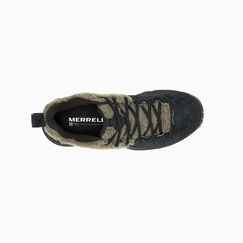 Women Mqm Ace Fleece 1trl Black/olive | Merrell Slip-Ons