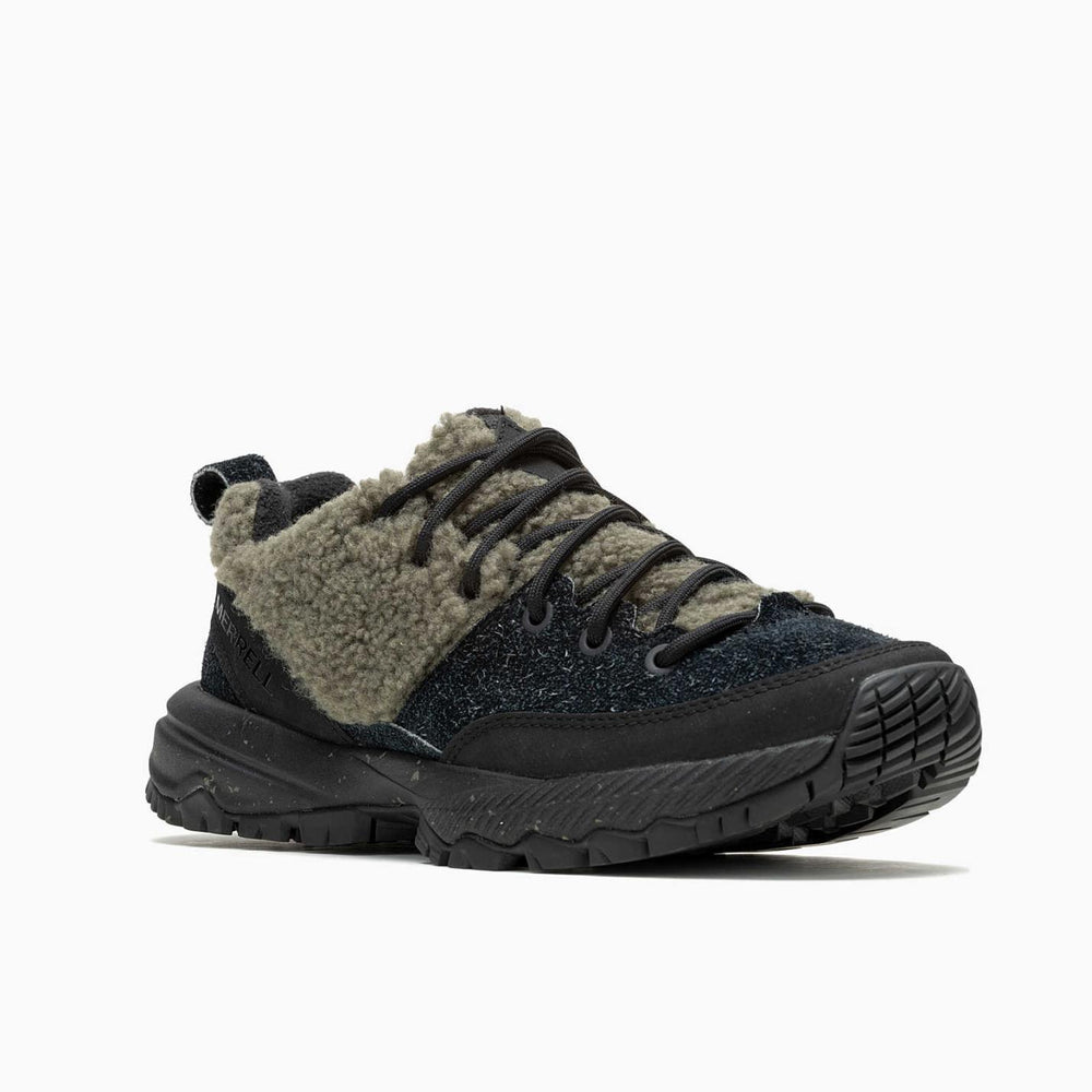 Women Mqm Ace Fleece 1trl Black/olive | Merrell Slip-Ons