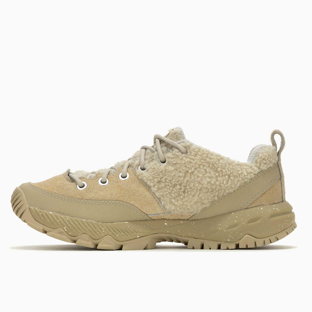 Women Mqm Ace Fleece 1trl Khaki/oyster | Merrell Slip-Ons