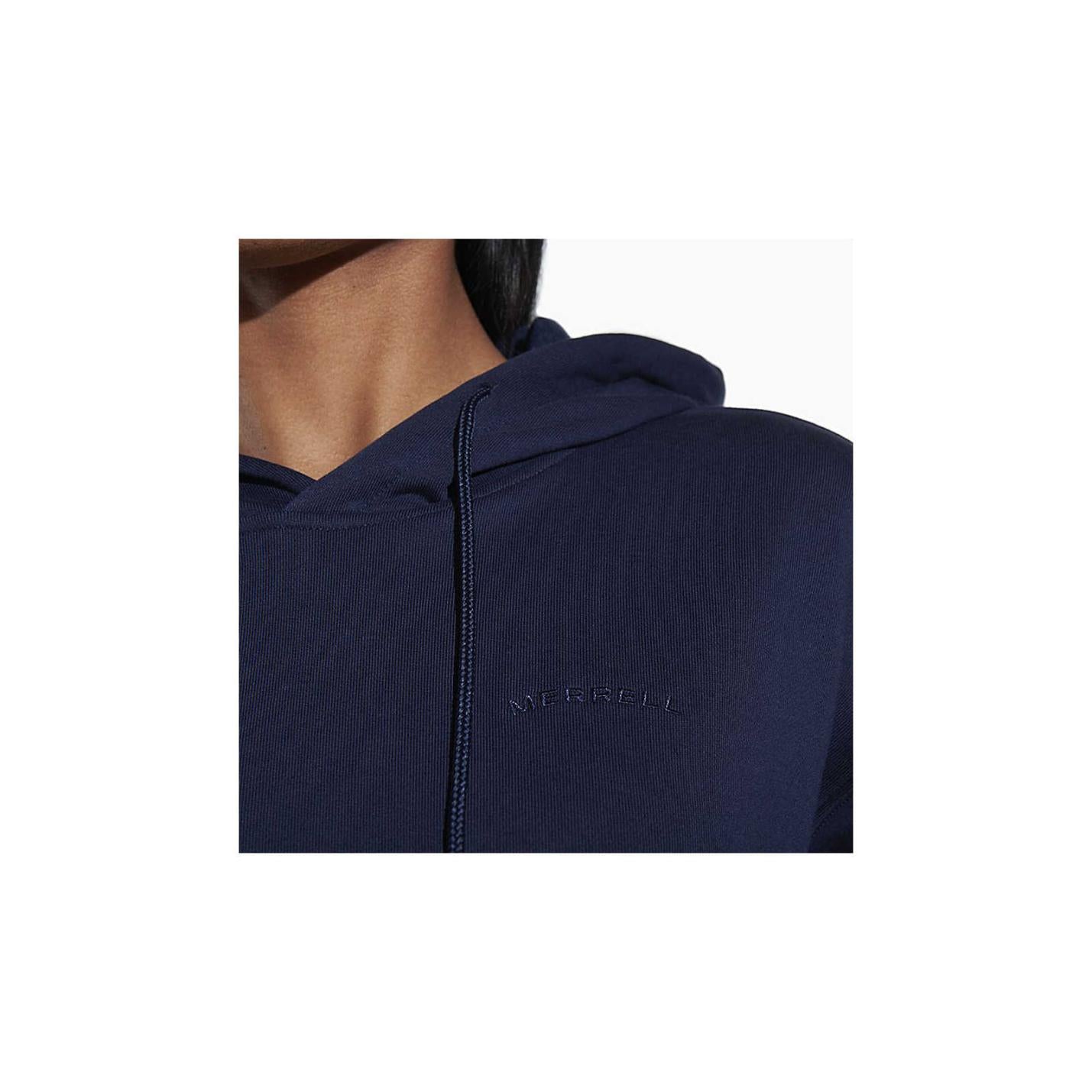 Women Scrap Pullover Hoody Navy | Merrell Tops