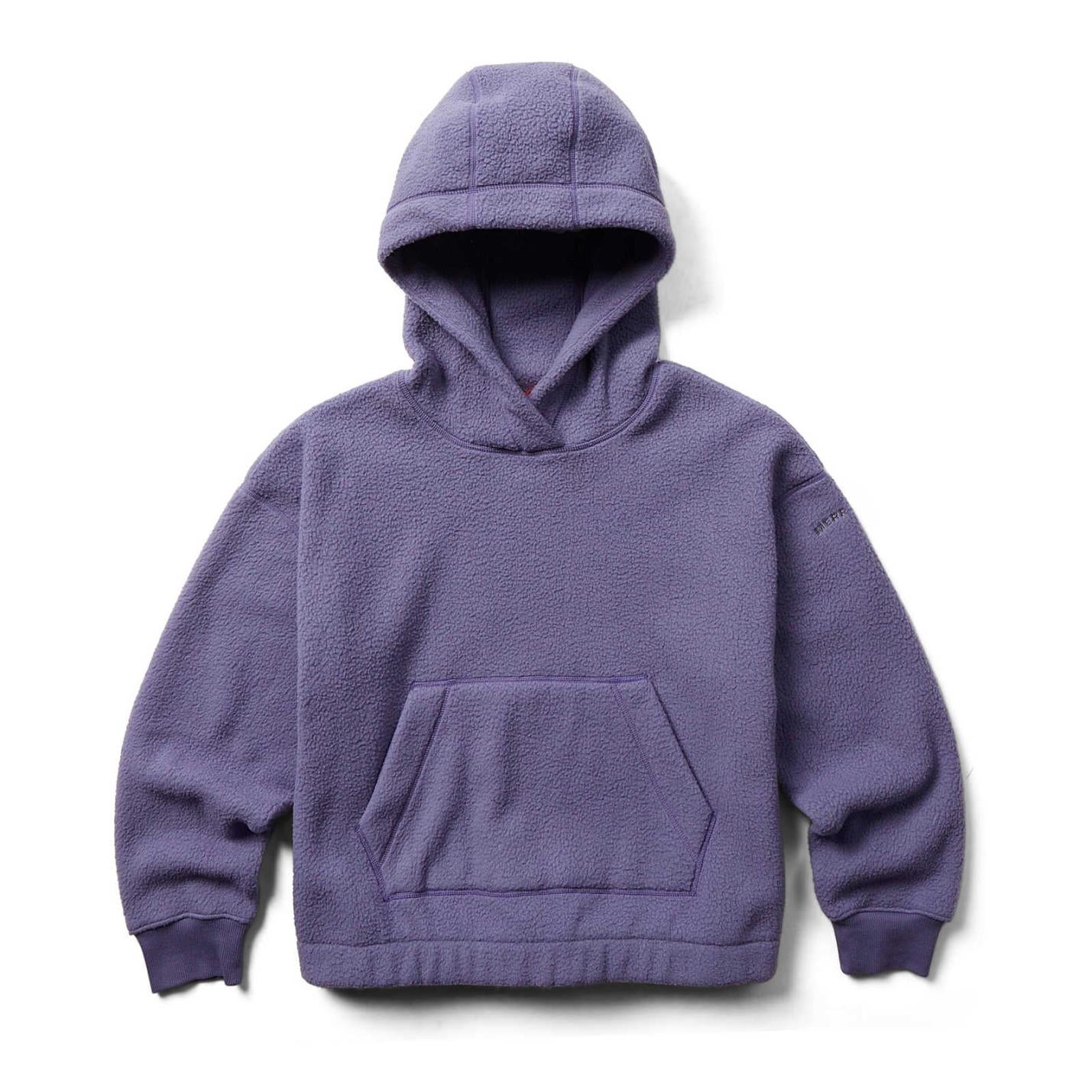 Women Sherpa Hoody Heron | Merrell Outerwear