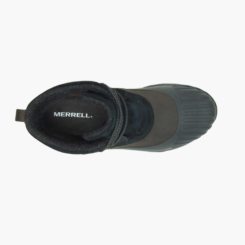 Women Siren 4 Thermo Demi Waterproof Wide Width Black | Merrell Winter Boots