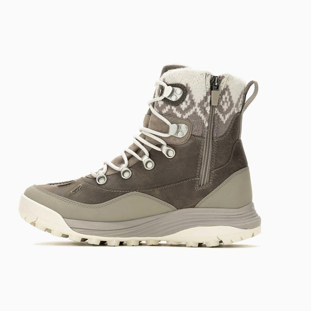 Women Siren 4 Thermo Mid Zip Waterproof Moon | Merrell Boots
