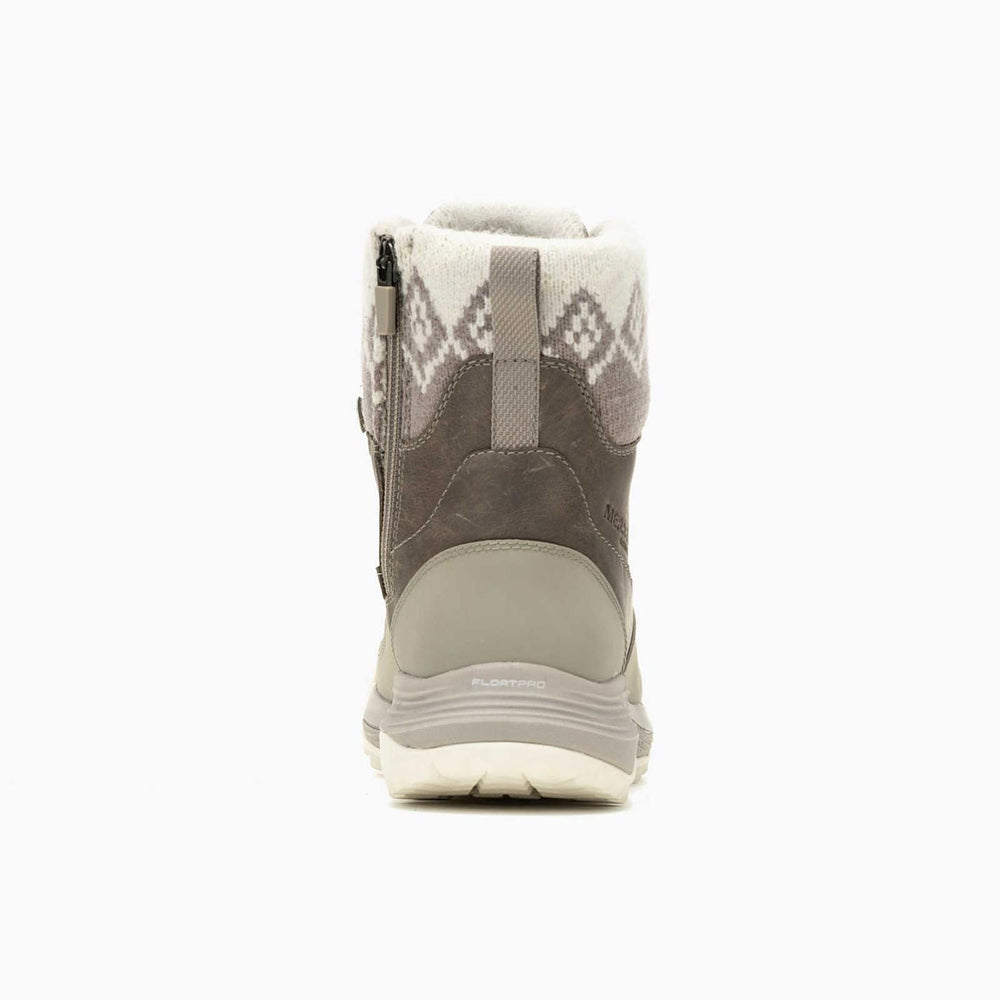 Women Siren 4 Thermo Mid Zip Waterproof Moon | Merrell Boots