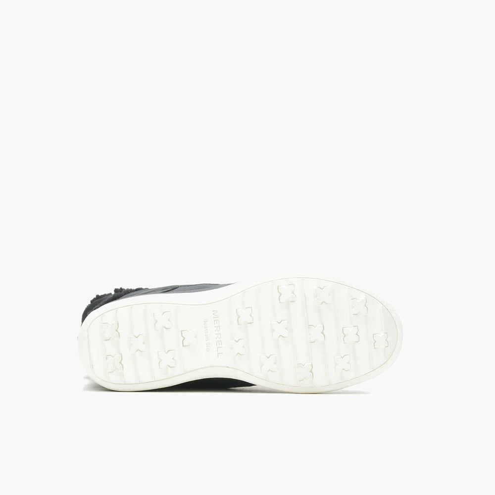 Women Snowcreek Sport Mid Zip Polar Waterproof Black | Merrell Boots