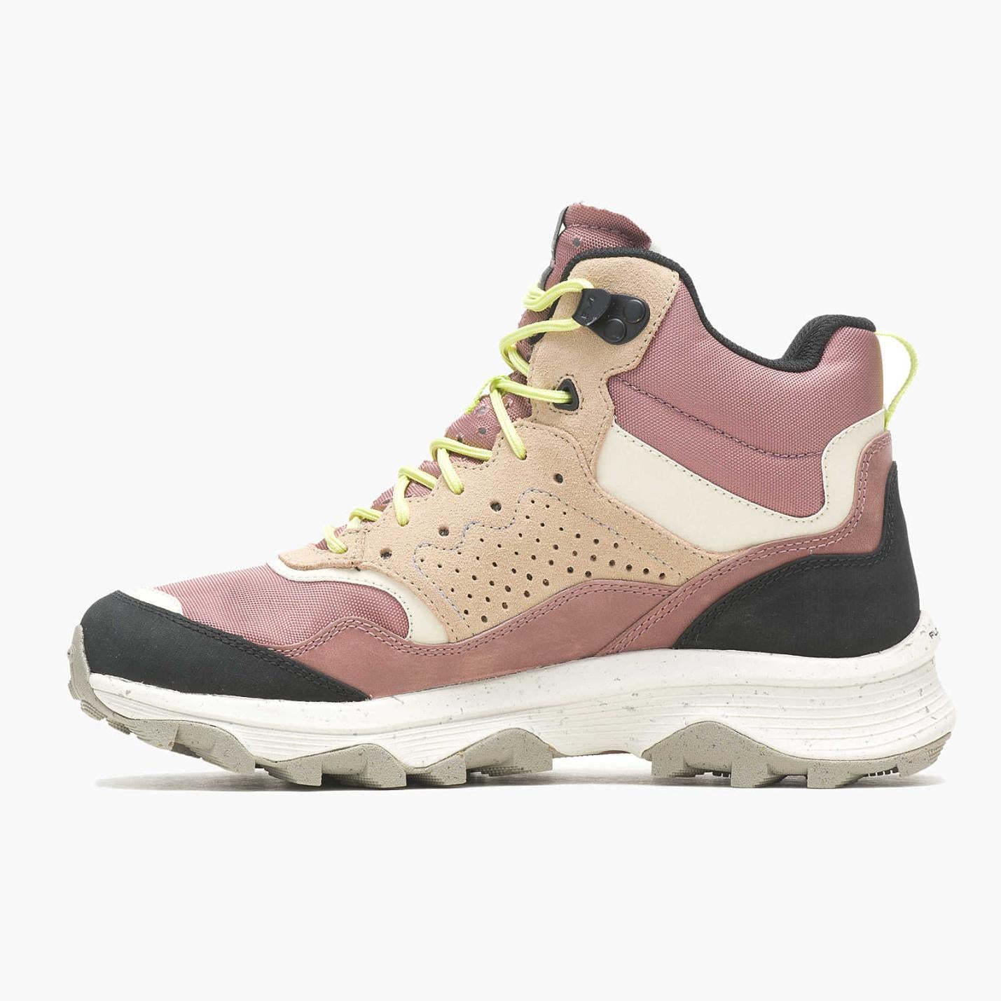 Women Speed Solo Mid Waterproof Burlwood | Merrell Sneakers