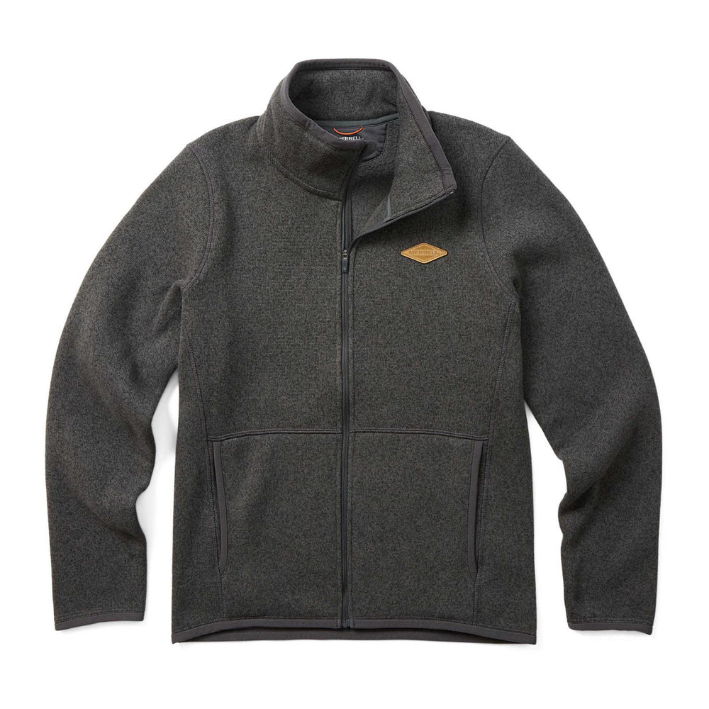 Women Sweater Weather Full Zip Asphalt Heather | Merrell Tops