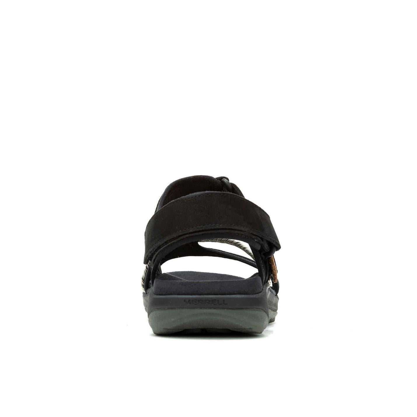 Women Terran 4 Backstrap Wide Width Black | Merrell Sandals