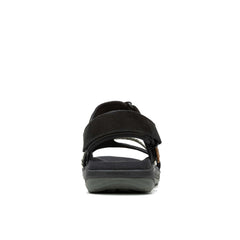 Women Terran 4 Backstrap Wide Width Black | Merrell Sandals