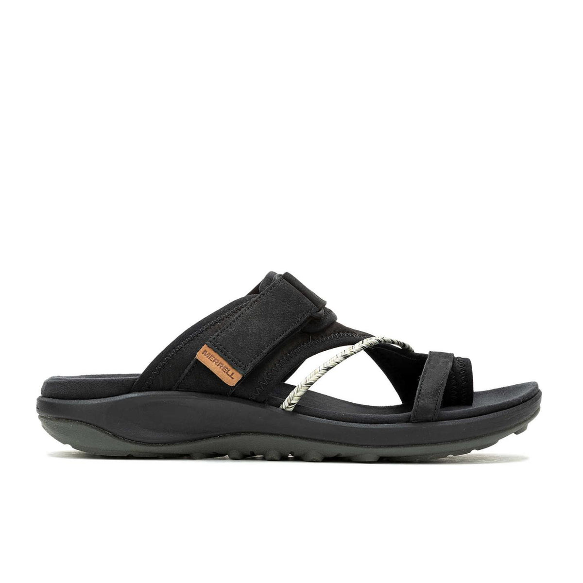 Women Terran 4 Post Wrap Wide Width Black | Merrell Sandals