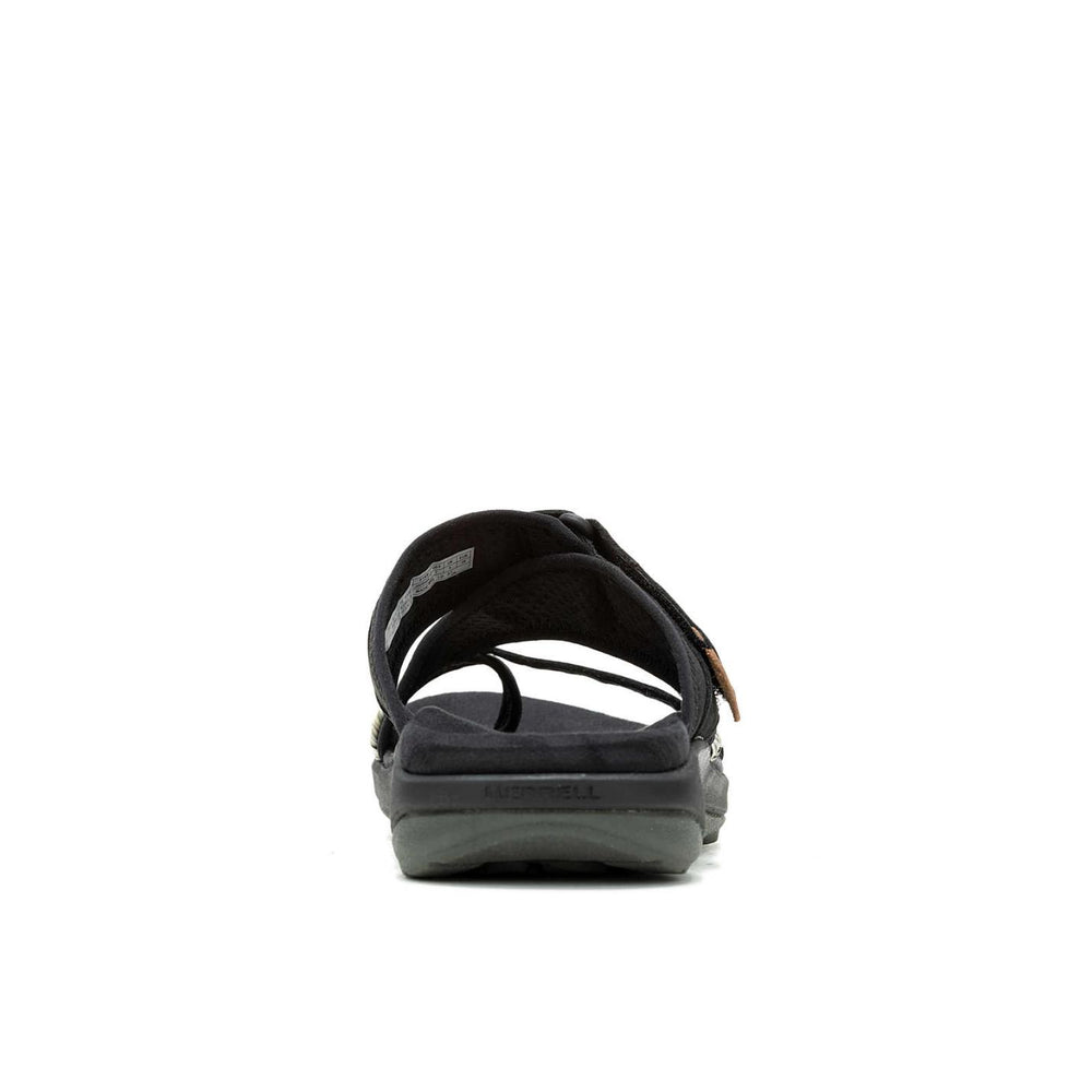 Women Terran 4 Post Wrap Wide Width Black | Merrell Sandals