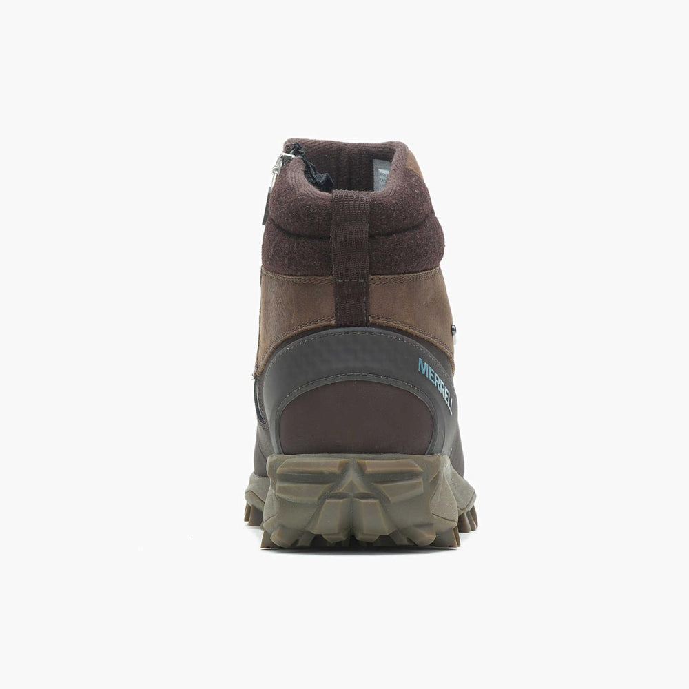 Women Thermo Kiruna Mid Zip Waterproof Clay | Merrell Winter Boots