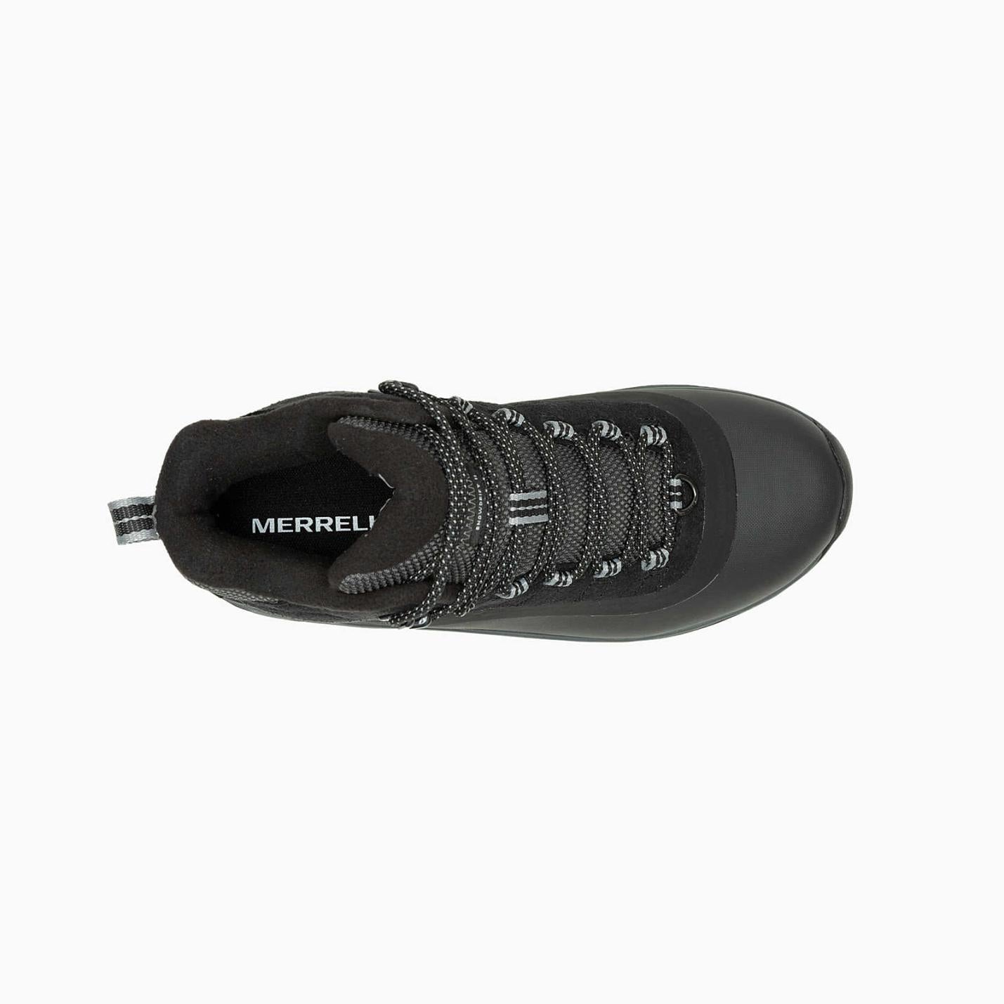 Women Thermo Snowdrift 2 Mid Waterproof Black/monument | Merrell Boots