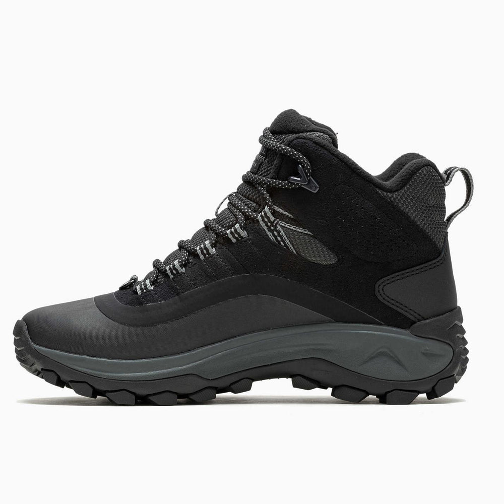 Women Thermo Snowdrift 2 Mid Waterproof Black/monument | Merrell Boots