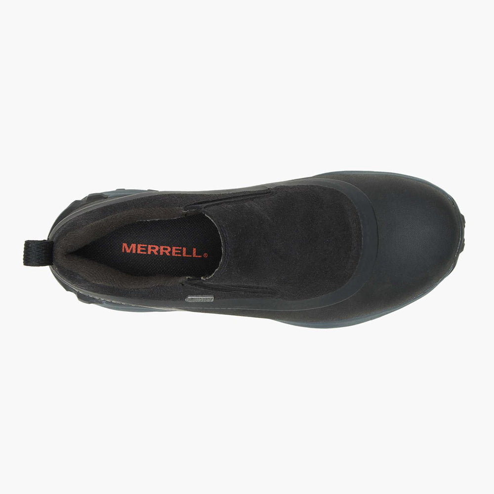 Women Thermo Snowdrift Moc Shell Waterproof Black | Merrell Winter Boots