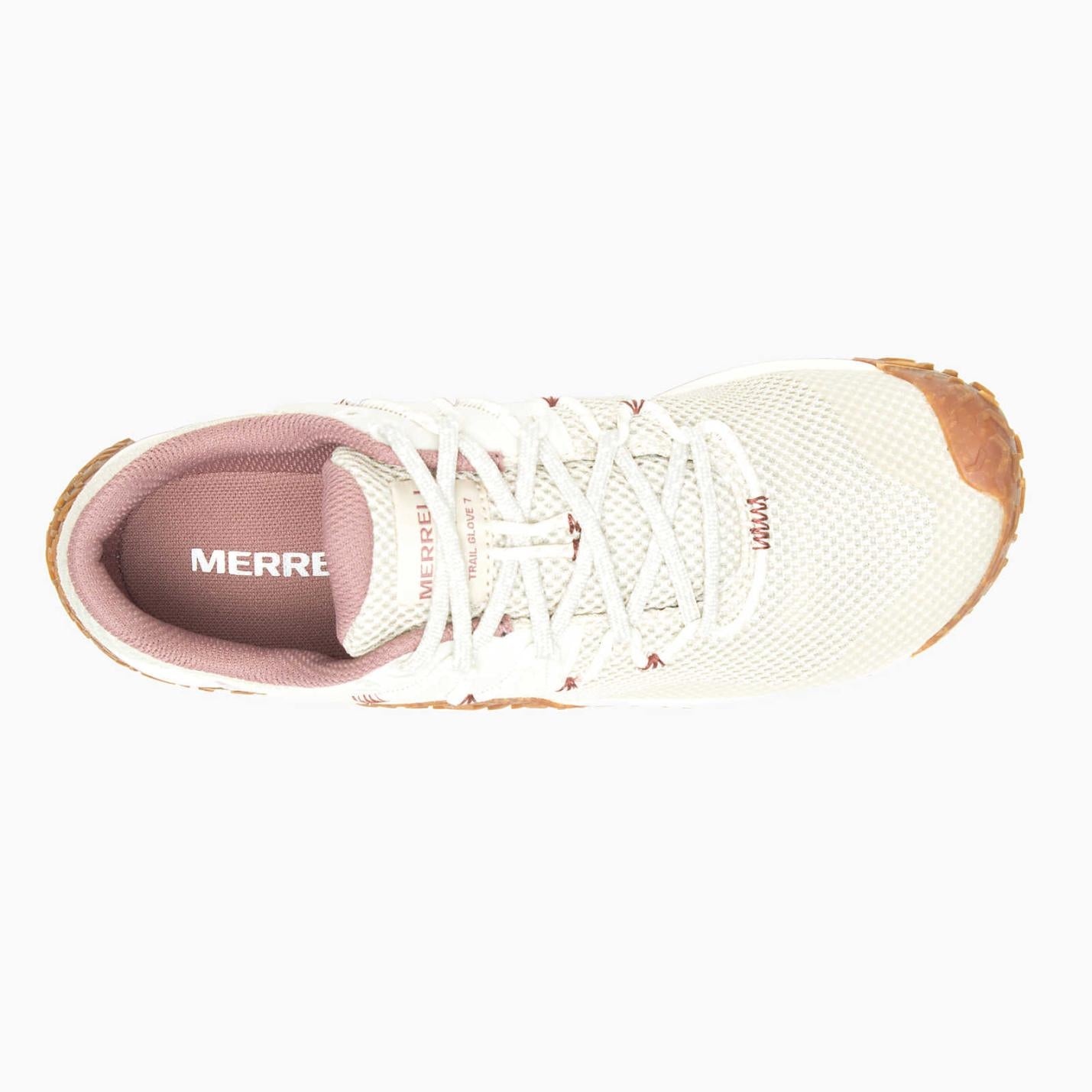 Women Trail Glove 7 Oyster/gum | Merrell Barefoot