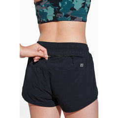 Women Trail Running Short Black | Merrell Bottoms