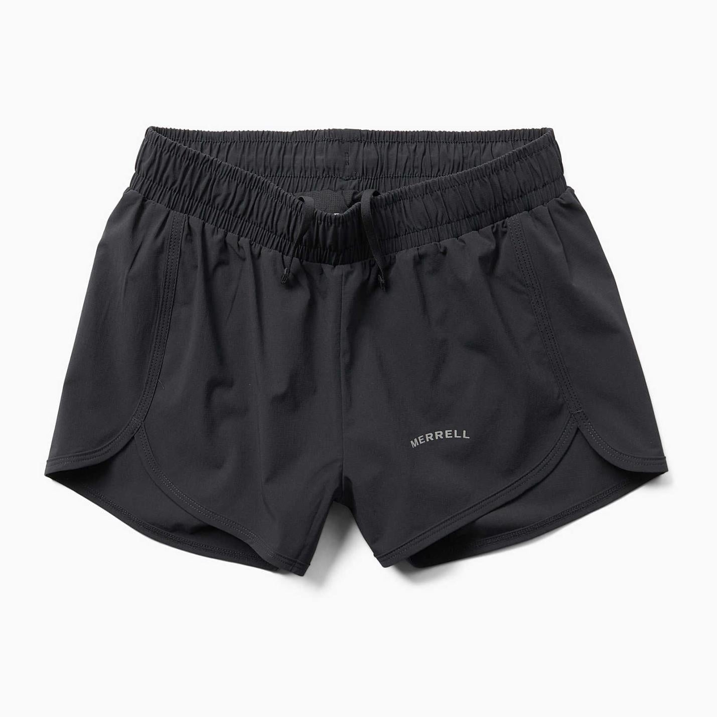 Women Trail Running Short Black | Merrell Bottoms