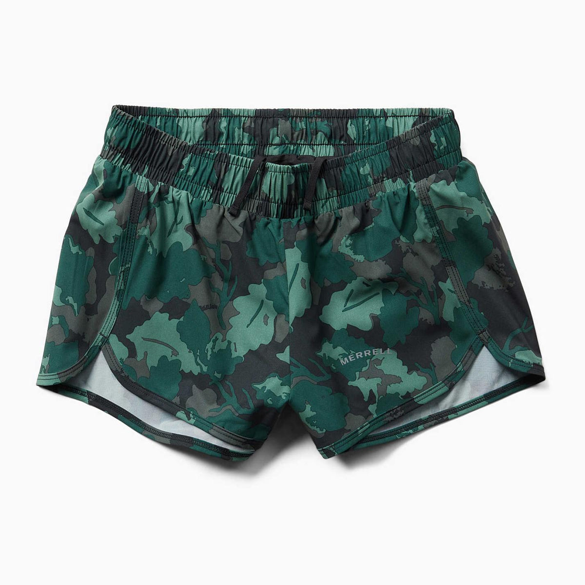 Women Trail Running Short Sea Moss Leaf Print | Merrell Bottoms
