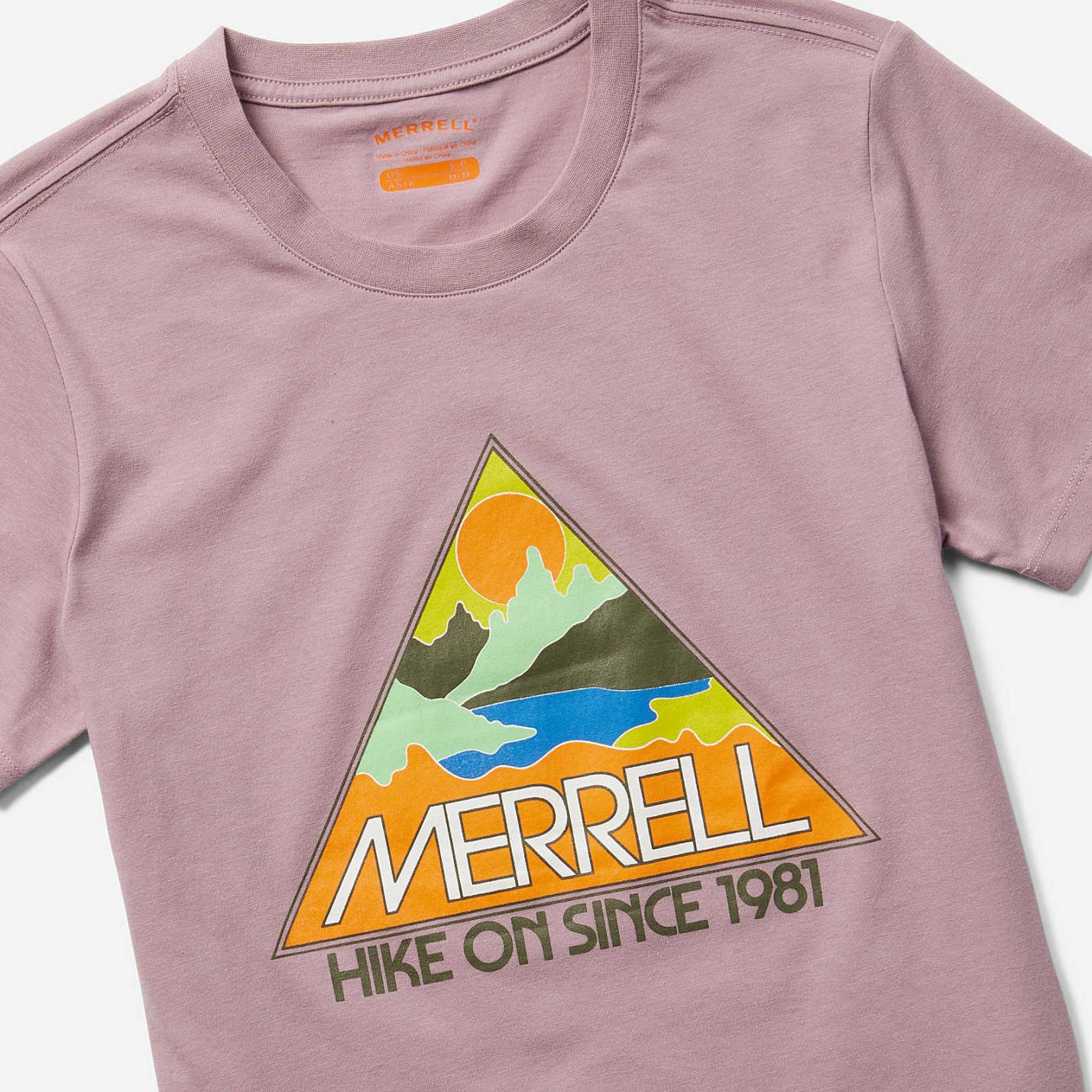 Women Triangle Tee Elderberry | Merrell Tops