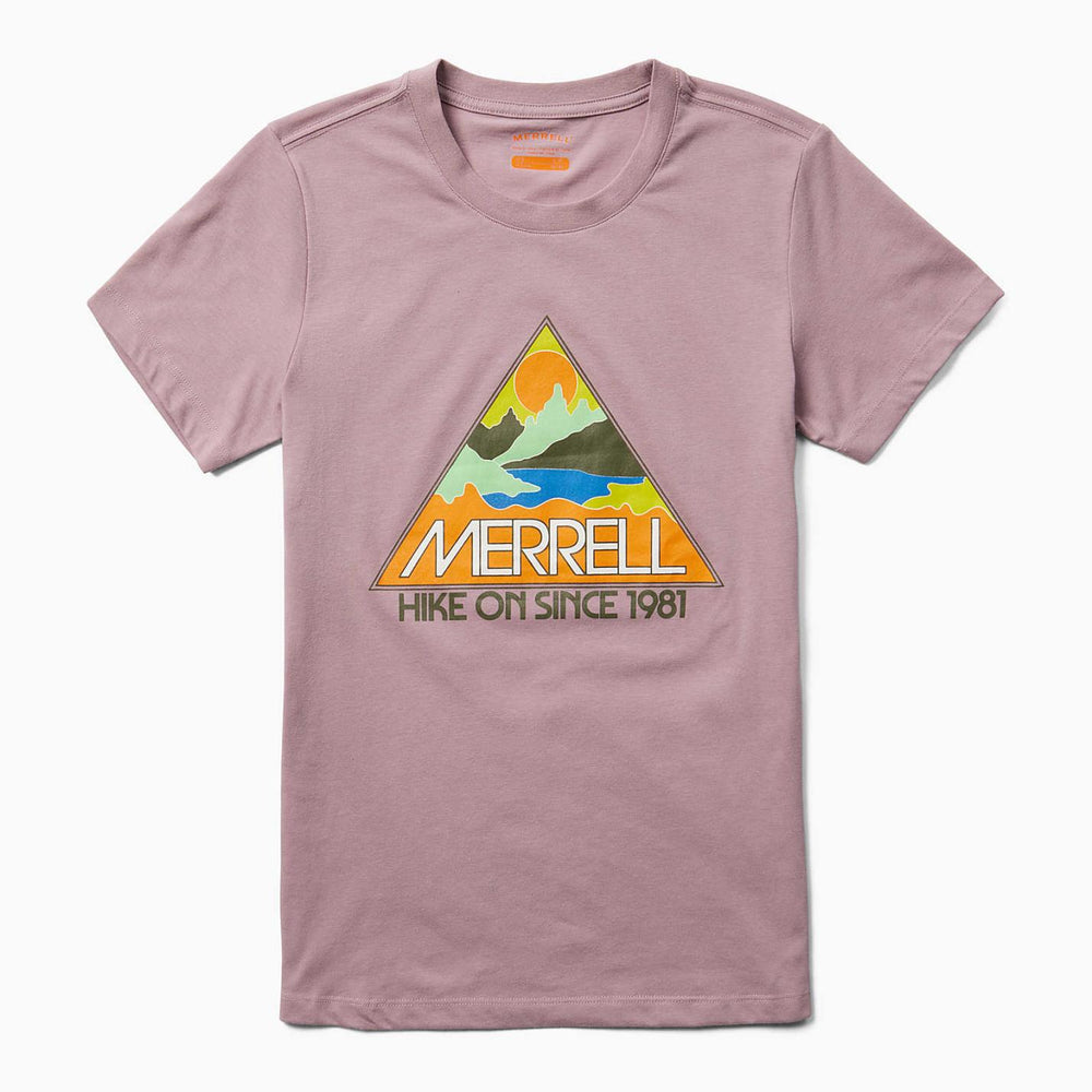 Women Triangle Tee Elderberry | Merrell Tops