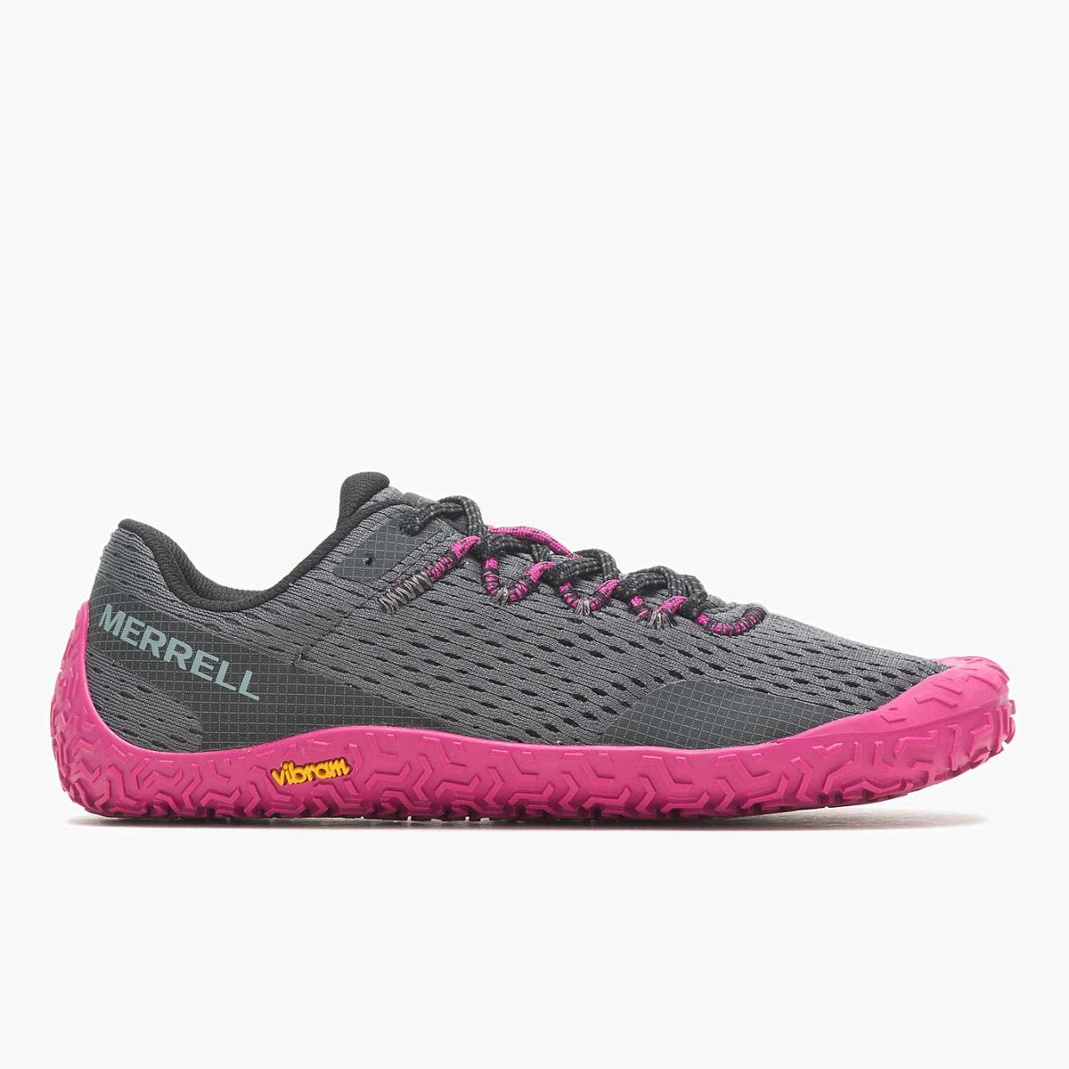 Women Vapor Glove 6 Granite/fuchsia | Merrell Barefoot