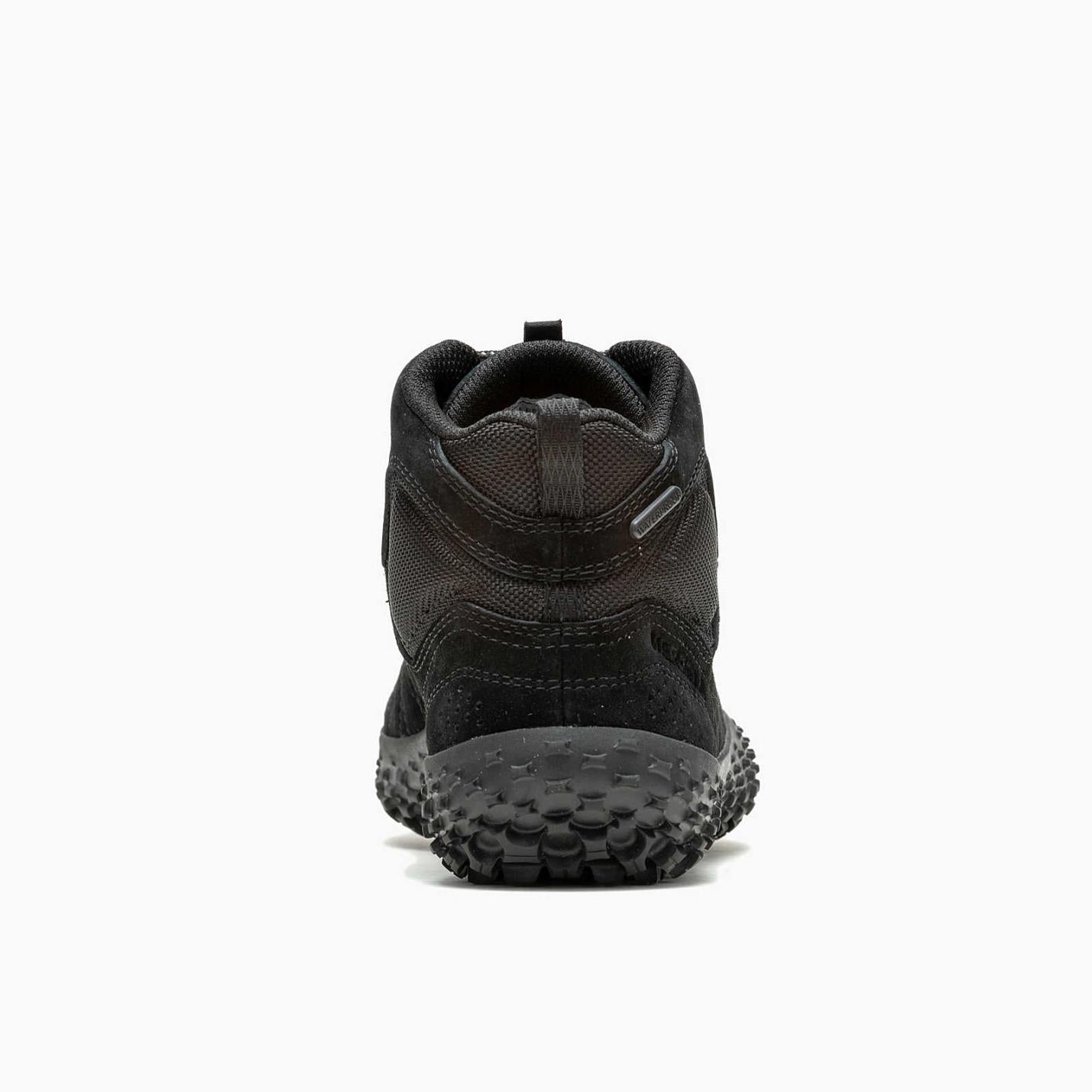 Women Wrapt Mid Waterproof Black/black | Merrell Barefoot
