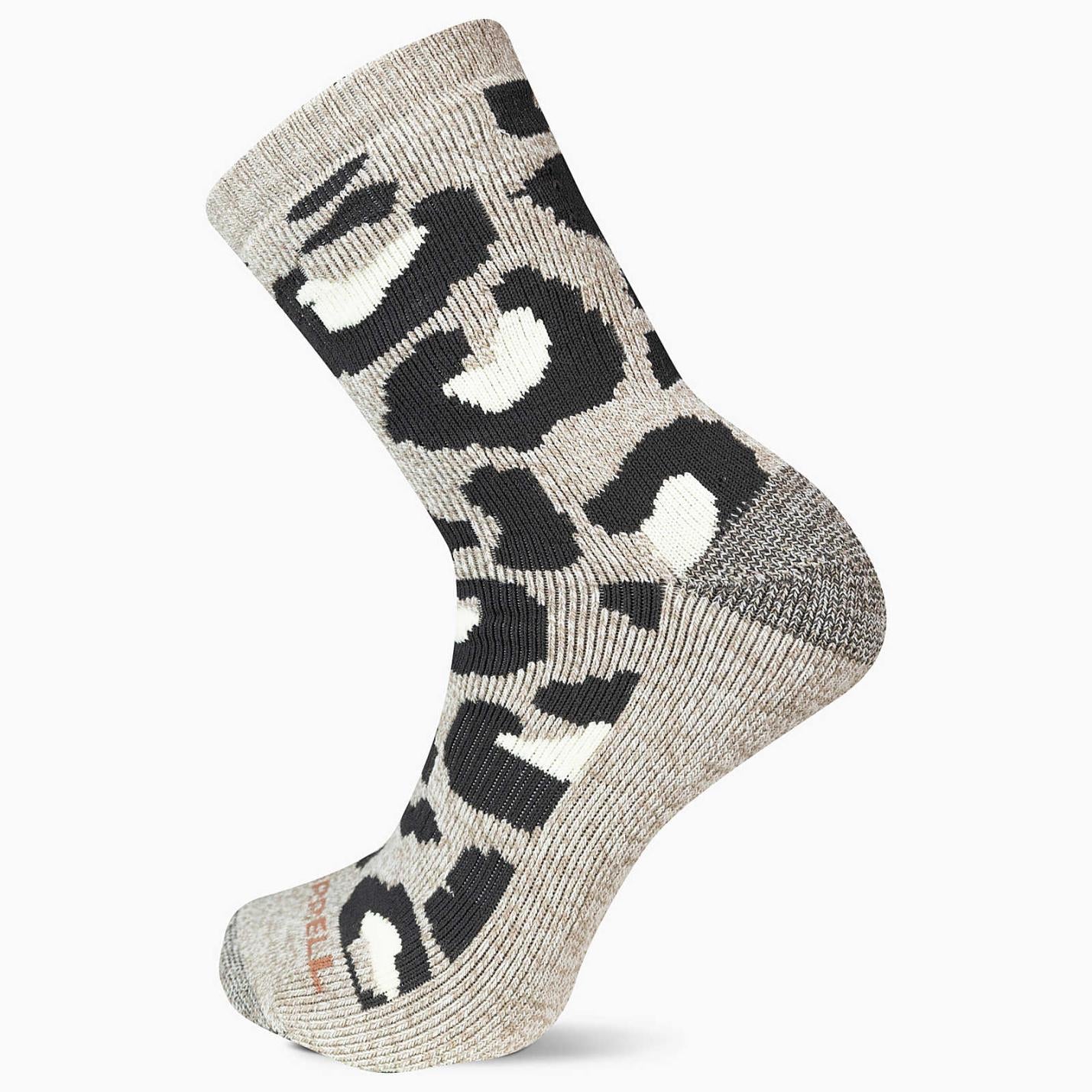 Women/Men Brushed Crew Sock Gray | Merrell Socks